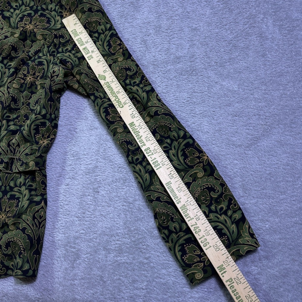 KS Collection‎ Womens Paisley Print Zip Front Jacket Size 12 - Picture 4 of 12